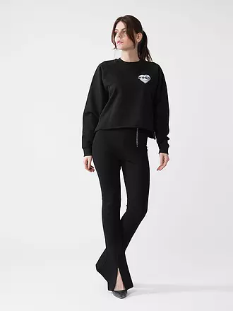 HUGO | Sweat DARACE | schwarz
